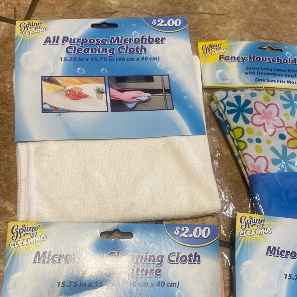 Scrubbers/ Microfiber Cleaning Cloth Bundle